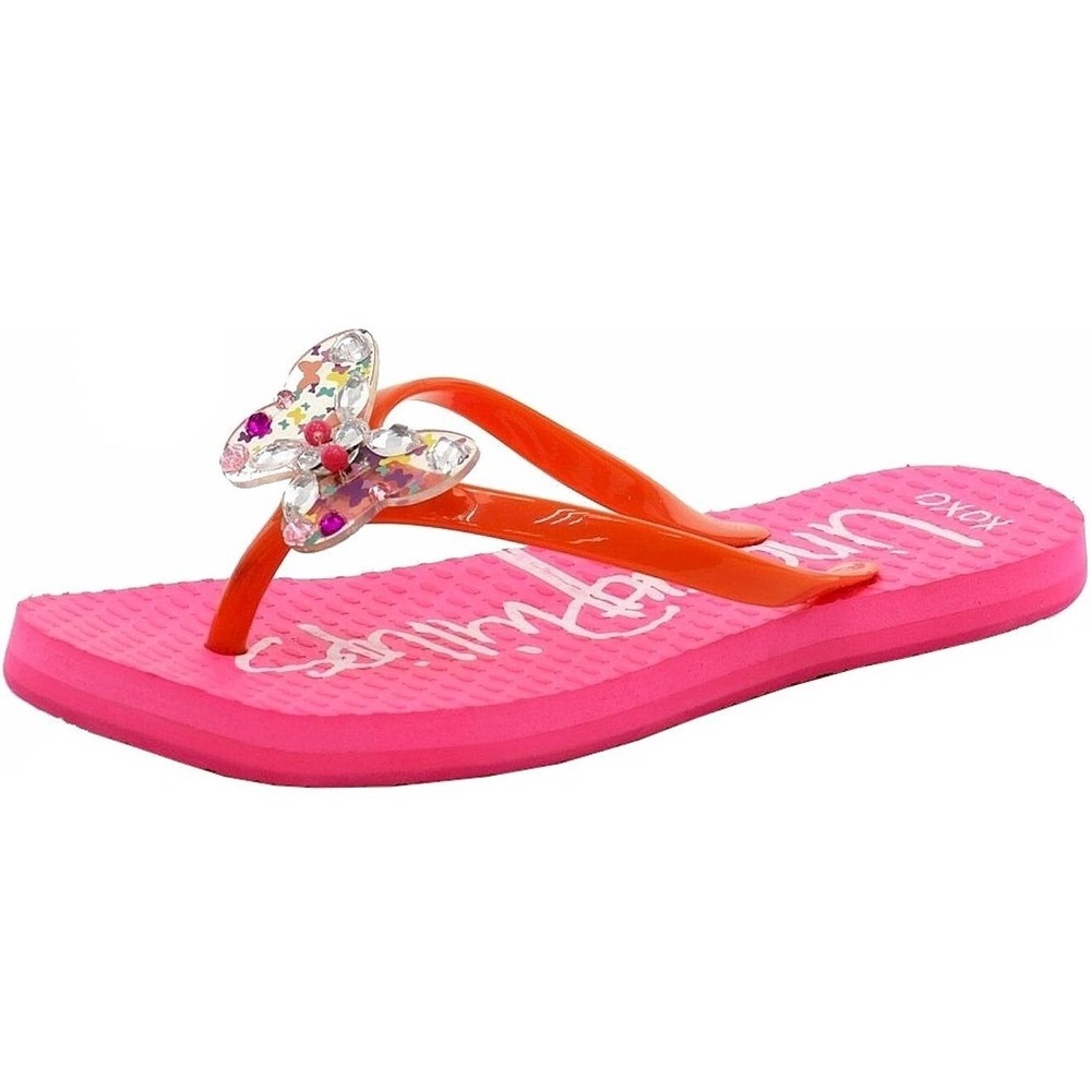 Lindsay Phillips Kids Interchangeable Snaps Madeline Flip Flops Size 11 kids - Picture 4 of 15